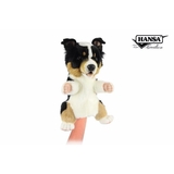 М'яка іграшка на руку Hansa Puppet Цуценя австралійського келпі, 31 см (8455) - Pampik - 2