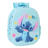 Рюкзак детский Safta Stitch 3D, 33х27х10 см, светло-голубой (622554890) - Pampik