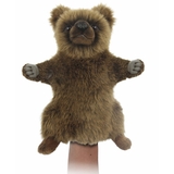 Мягкая игрушка на руку Hansa Puppet Бурый медведь, 33 см (7954) - Pampik