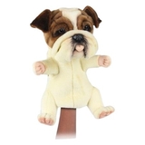 М'яка іграшка на руку Hansa Puppet Британський бульдог, 26 см (8448) - Pampik