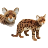 М'яка іграшка Hansa Бенгальський коричневий кіт, довжина 45 см (6354) - Pampik