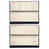 Планінг настільний Leo Planner Persona, датований 2026, 30х14 см, 128 сторінок, синій (252658) - Pampik - 5