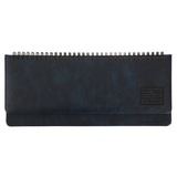 Планінг настільний Leo Planner Persona, датований 2026, 30х14 см, 128 сторінок, синій (252658) - Pampik