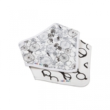 Нагрудник-бандана Akuku Велосипеды, 2 шт., молочный (A1474) - Pampik