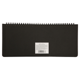 Планінг настільний Leo Planner Persona, датований 2026, 30х14 см, 128 сторінок, чорний (252657) - Pampik - 7