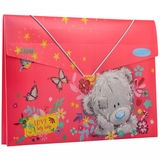 Папка пластиковая на резинке Yes MTY, А4+, розовый (491686) - Pampik