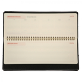 Планінг-щотижневик настільний Leo Planner Credo, датований 2026, 34х13 см, 128 сторінок, чорний (252679) - Pampik - 3