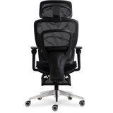 Крісло з масажним ефектом Mealux M10 Air Plus Black (арт. HF-M10 M/BB) - Pampik - 2