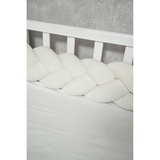 Бампер-косичка Twins Ego, 3-х прядна, 200 см, світло-бежевий (2020-K3-200E202) - Pampik - 4