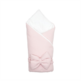 Конверт-плед Twins Cotton New, зі зйомним наповненням, 90х90 см, рожевий (9026-TCN-08) - Pampik