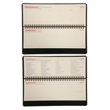 Планінг настільний Leo Planner Persona, датований 2026, 30х14 см, 128 сторінок, чорний (252657) - Pampik - 5