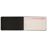 Щотижневик Leo Planner Botanic, датований 2026, 10х17 см, 128 сторінок, чорний (252713) - Pampik - 5