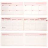 Щотижневик Leo Planner Story, датований 2026, 10х17 см, 128 сторінок, червоний (252652) - Pampik - 10