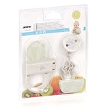 Ніблер на ланцюжку Jane, з кліпсою та змінною сіточкою, 5+ міс., 1 шт. в асортименті (20220C01) - Pampik - 2