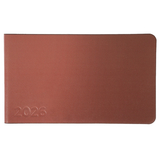 Щотижневик Leo Planner Choco, датований 2026, 10х17 см, 128 сторінок, коричневий (252716) - Pampik