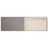 Щотижневик Leo Planner Fiore, датований 2026, 10х17 см, 128 сторінок, сірий (252715) - Pampik - 5