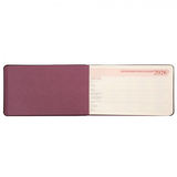 Щотижневик Leo Planner Story, датований 2026, 10х17 см, 128 сторінок, винний (252653) - Pampik - 6