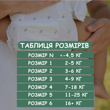 Органічні підгузки на липучках Eco by Naty 4 (7-18 кг), 44 шт. - Pampik - 3