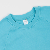 Реглан Garnamama Basic Sweatshirt интерлок 116 Голубой (1075164.1327828) - Pampik - 3
