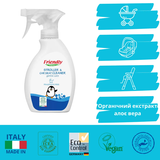 Органическое очищающее средство Friendly Organic для колясок, автокресел, стульчиков для кормления, 250 мл - Pampik - 2