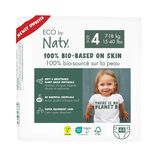 Органічні підгузки на липучках Eco by Naty 4 (7-18 кг), 44 шт. - Pampik