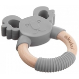 Силиконово-деревянный прорезыватель Akuku Коала (A0138) - Pampik