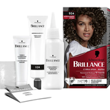 Краска для волос Brillance 924 Шоколадний кутюр, 142,5 мл - Pampik - 9