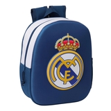 Рюкзак дитячий Safta Real Madrid 3D, 33х27х10 см, синій (622583890) - Pampik