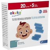 Фильтры для аспиратора Akuku A0036, 25 шт. (A0037) - Pampik