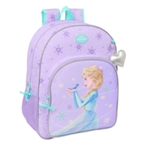 Рюкзак дитячий Safta Frozen, 33х14х42 см, бузковий (612571180) - Pampik