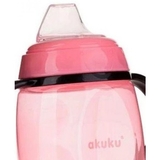 Чашка-непроливайка Akuku с силиконовым носиком, 280 мл, розовый (A0429) - Pampik - 3