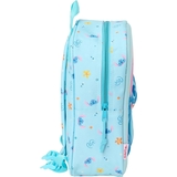 Рюкзак дитячий Safta Stitch Aloha 3D, 27х22х10 см, блакитний (622554011) - Pampik - 3