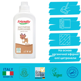Органическое универсальное средство для всех видов пола Friendly Organic, 1 л - Pampik - 2