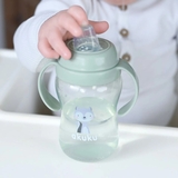 Чашка-непроливайка Akuku Енот, 240 мл, зеленый (A0220) - Pampik - 6