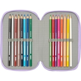 Пенал Safta Frozen, потрійний, з наповненням, 37 предметів, бузковий (412571857) - Pampik - 3