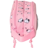 Пенал Safta Snoopy 3D, 2 відділення, рожевий (822544512) - Pampik - 3