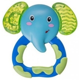 Прорізувач-брязкальце Akuku Слон (A0370) - Pampik