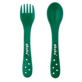 Столовые приборы в футляре Akuku, зеленый (A0074) - Pampik - 2