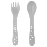 Столовые приборы в футляре Akuku, серый (A0073) - Pampik - 2