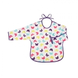 Детский фартук Akuku Бабочки с длинным рукавом, разноцветный (A1743) - Pampik