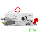 Сенсорна книжка-іграшка Akuku Царство тварин (A0481) - Pampik - 3