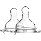 Силіконові соски для пляшечки Akuku з широким горлом, 2 шт., 3+ міс. (A0120) - Pampik