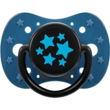 Пустушка силіконова симетрична Akuku, 12+ міс., синій (A0590) - Pampik