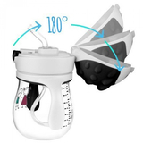 Поильник-непроливайка Akuku, 250 мл, серый (A0034) - Pampik - 5