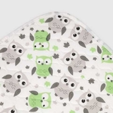 Сповивальний килимок Akuku 55x70 см сірі сови (A0258) - Pampik - 2