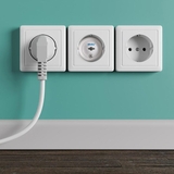 Защита для розеток Akuku, 6 шт., белый (A0651) - Pampik - 5