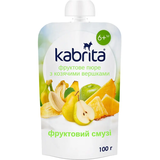 Фруктовий смузі Kabrita з козячими вершками, 100 г - Pampik