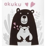 Пляшечка для годування Akuku Чорний ведмедик, 125 мл (A0004) - Pampik - 5