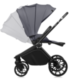 Универсальна коляска 3 в 1 Lionelo Mika Plus Grey Stone (LO-MIKA PLUS 3IN1 GREY STONE) - Pampik - 16