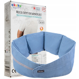 Лікувальний нагрівальний пояс Akuku з вишневими кісточками, синій (A0637) - Pampik - 3